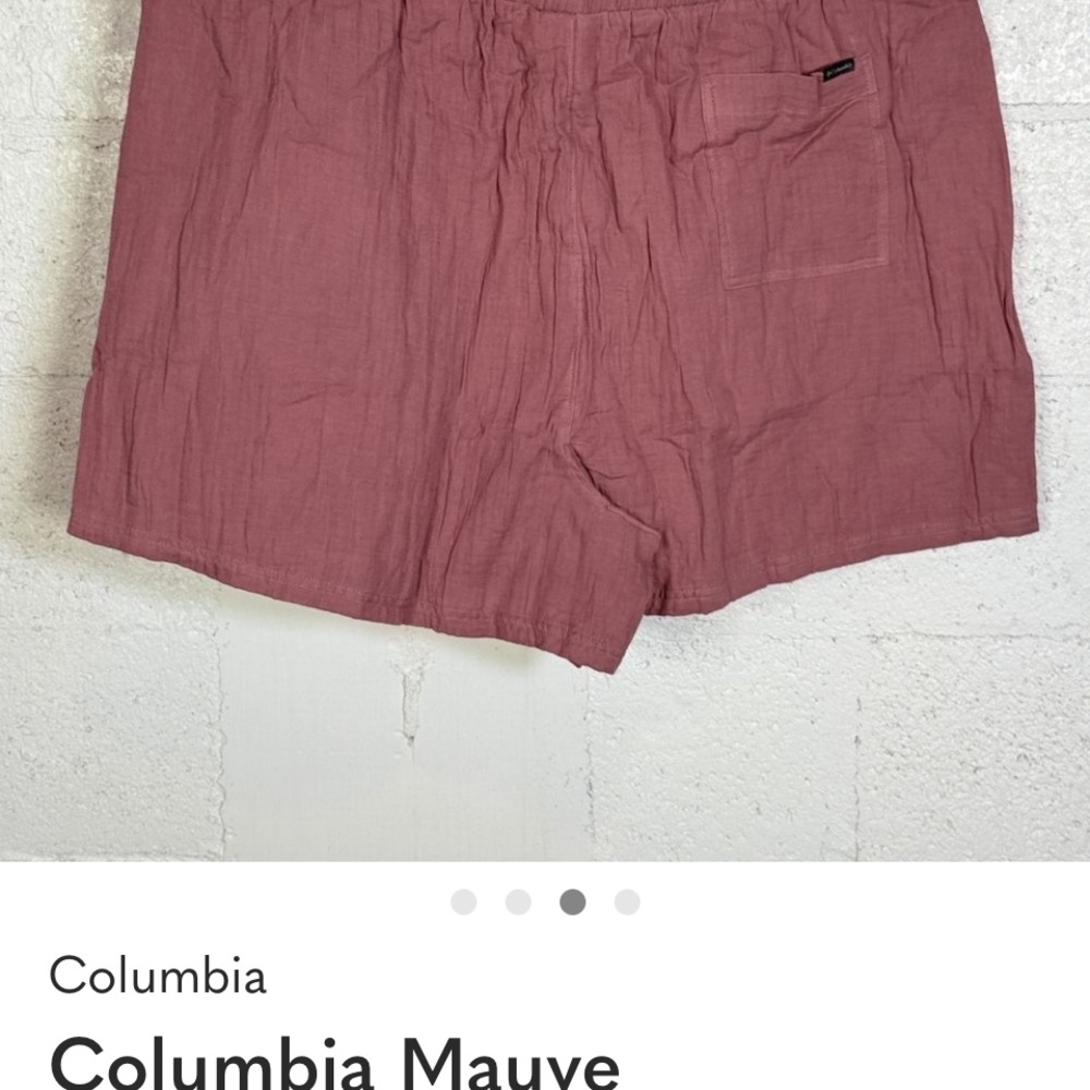 Columbia Dusty Rose Casual Shorts - Picture 4 of 4